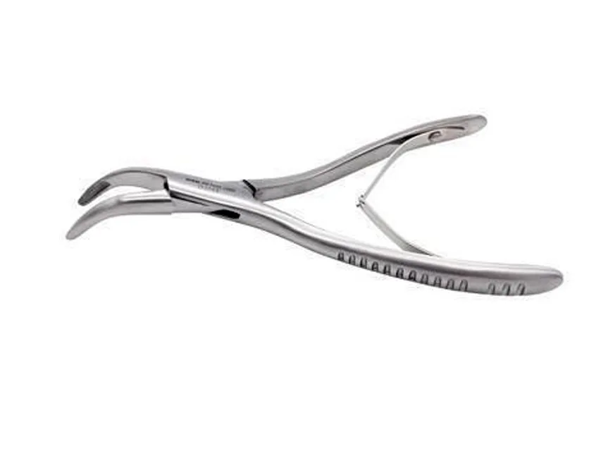 Forceps curb de extracție pentru animale mici - 16 cm