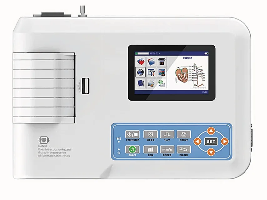 300G VET ECG - 3 canale cu monitor