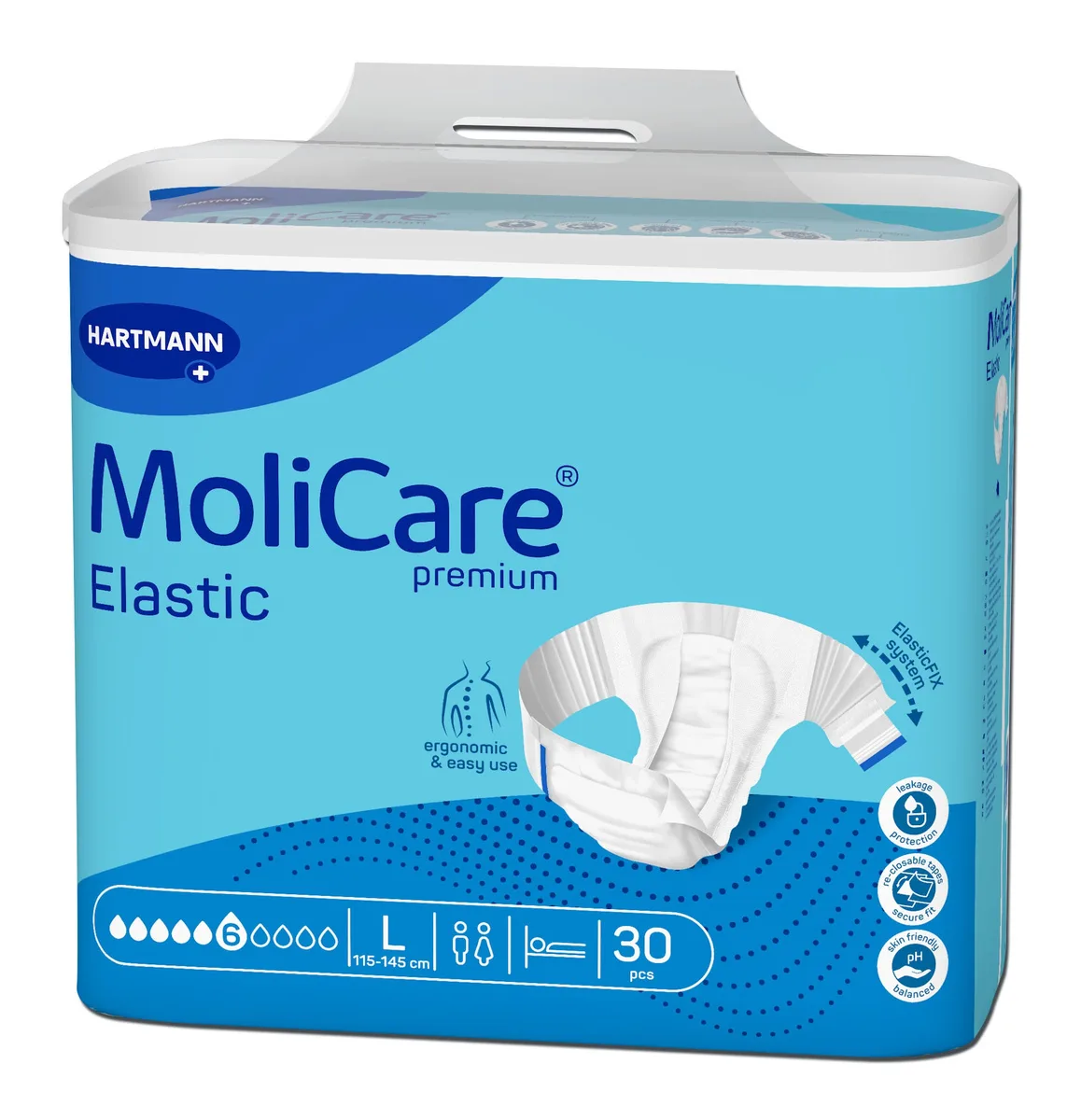 MoliCare Premium Elastic 6 pic. M