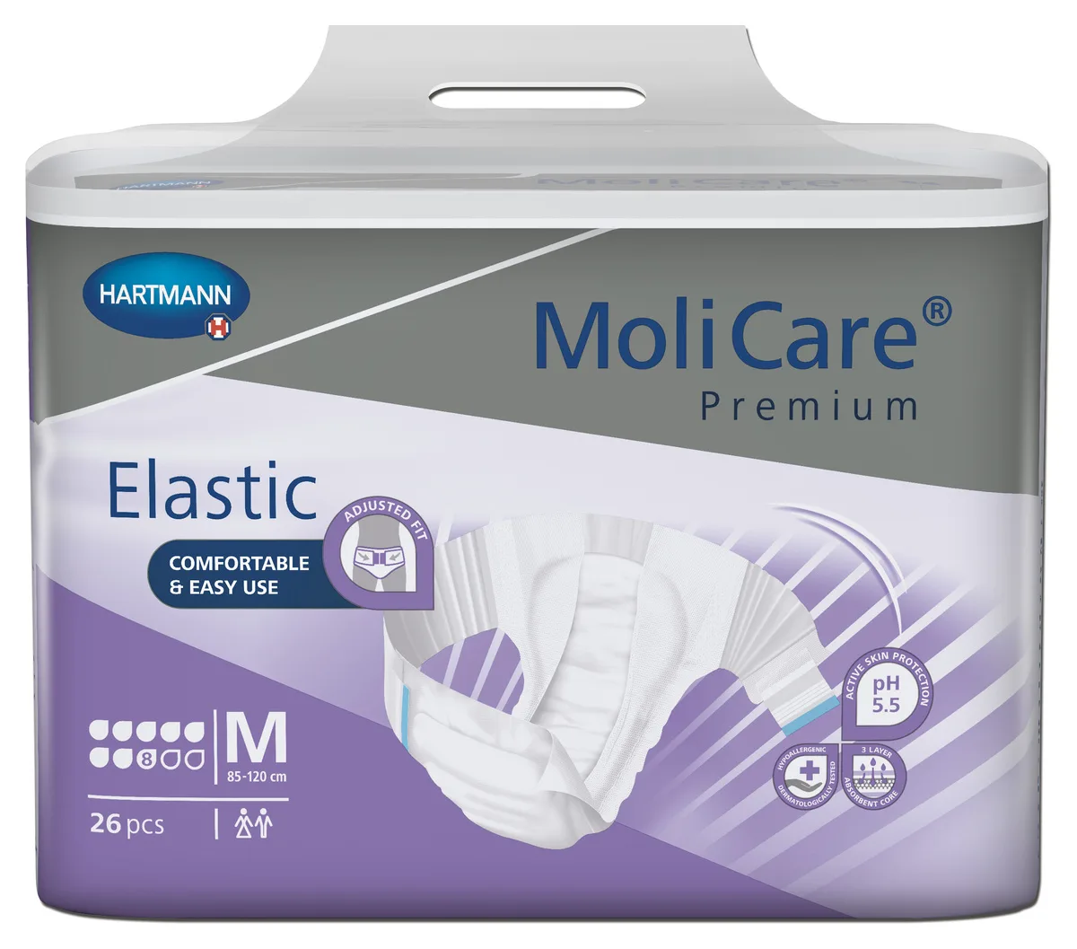MoliCare Premium Elastic 8 pic. M