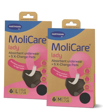 MoliCare absorb underwear+5 Pads lady L