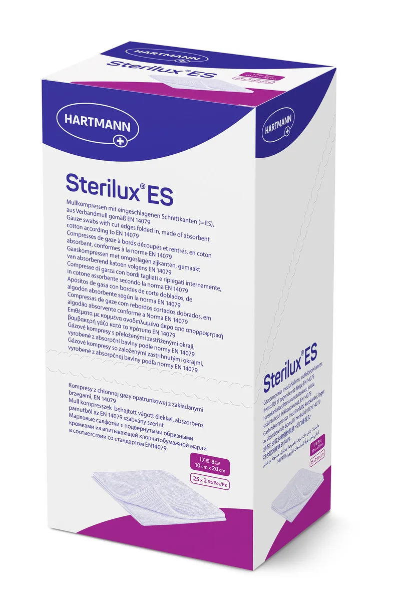 Sterilux ES sterile, 12 straturi 10 x 10cm