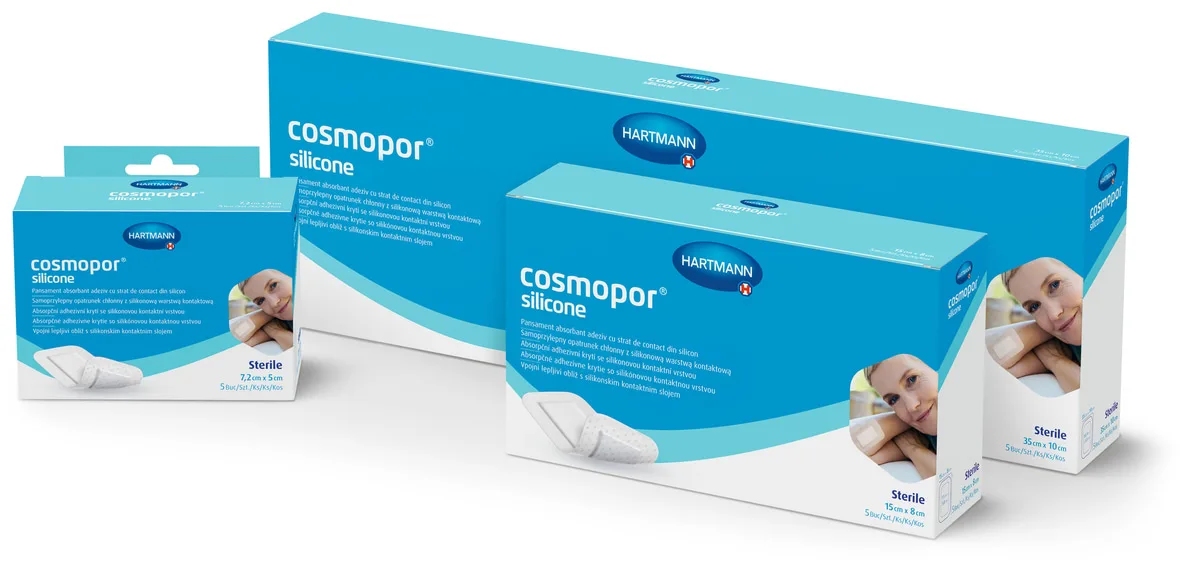Cosmopor silicone 7,2 x 5cm